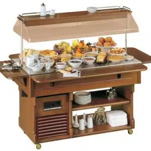 Vitrines buffet gastro chaud