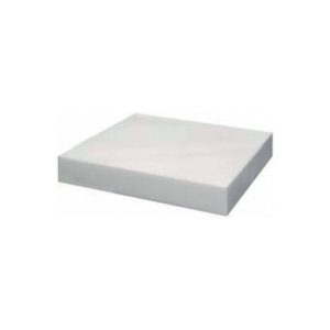 BLOC DE DÉCOUPE POLY de couleur blanc, 500 X 500 mm