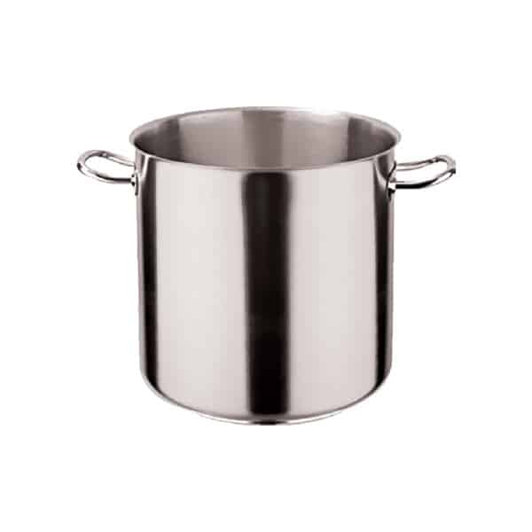 Marmite professionnelle, traiteur sans couvercle , inox , Ø 240 H - 240 mm