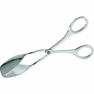 Pince cuisine à tarte, inox , L- 180 mm