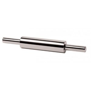 Rouleau professionnel, pâtissier inox, L 470 mm x Ø 65 mm