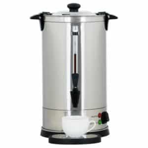 Percolateur à café 60 tasses, en inox