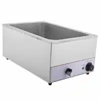 Bain marie électrique en inox, 1.2 kW
