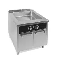 Bain marie électrique série 900 L 800 mm sur placard