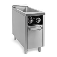 Bain Marie à gaz, série 900, L 400 mm, sur placard