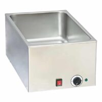 Bain marie professionnel GN 1/1 en acier ioxydable 1200 W