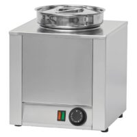 Bain marie à sauce professionnel 4.5 L en acier inoxydable 200 W