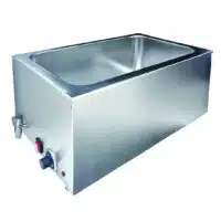 Bain-marie avec robinet en acier inoxydable 400 W
