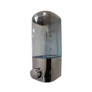 Distributeur de savon douche muraux , manuel , L 115 x P 115 x H 250 mm