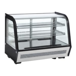 Vitrine froide, éclairage LED, portes coulissantes, L 885 x P 575 x H 685 mm
