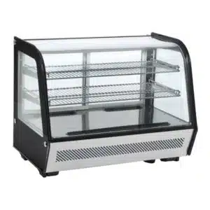 Vitrine froide, éclairage LED, portes coulissantes, L 885 x P 575 x H 685 mm
