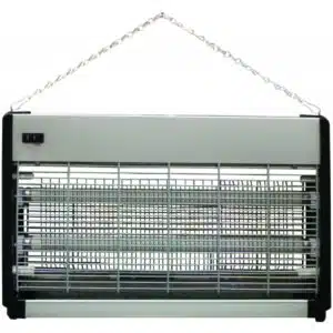 Exterminateurs d'insectes 2 x 15 W, carter alu à néons