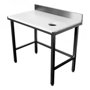 Combiné de préparation poisson, TVO sans bac de rinçage, P 600 mm