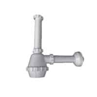 Siphon ABS complet ø 40 mm 1”1/2
