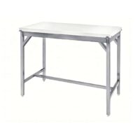 Table d'affalage centrale inox AISI 304 P 700 mm