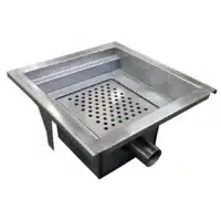 Caniveau de sol grille inox