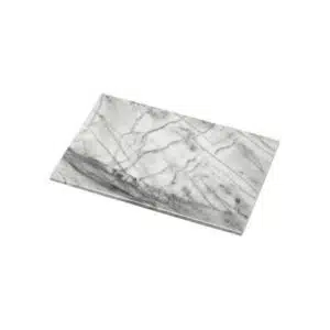 Plaque de découpe sur tasseaux, couleur marbré blanc , 400x300 mm