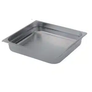 Bac inox cuisine gastronorme GN2/1, perforé , en inox aisi 304