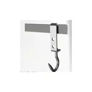 CROCHET TOURNANT 2 TROUS EN Inox AISI 304, longeur: 290 mm