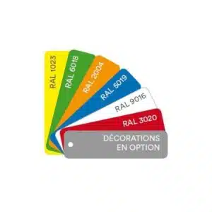 Panneaux décoratifs , ECO ANG 90 FERMÉ , RAL 6018