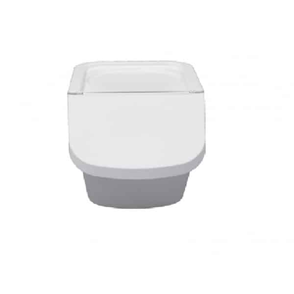 couvercle blanc pour trio conteneurs universels empliables, L 740 x P 430 x H 24 mm