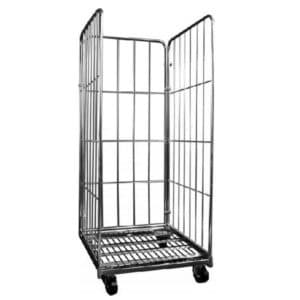 Rollcontainer avec base métallique, L 600 x P 740 x H 1520 mm