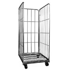 Rollcontainer avec base métallique, L 600 x P 740 x H 1520 mm