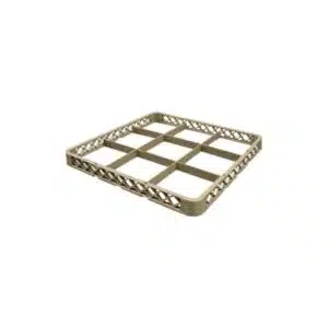 Réhausse casier à verre, 9 compartiments, L 501 x P 501 x H 40 mm