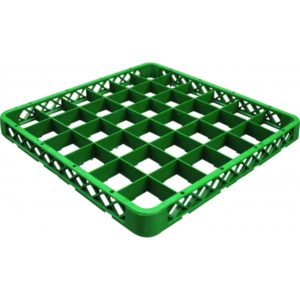 Réhausse casier à verre, vert, 36 compartiments