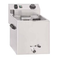 Cuiseur a pâtes professionnel électrique avec vanne de vidange - 1 panier en acier inoxydable 3400 W