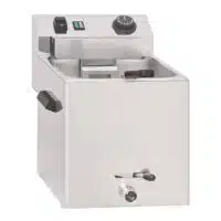 Cuiseur a pâtes professionnel électrique avec vanne de vidange - 1 panier en acier inoxydable 3400 W