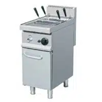 Cuiseur à pâte à gaz, en acier inoxydable AISI 304, 2 paniers, 12 kW