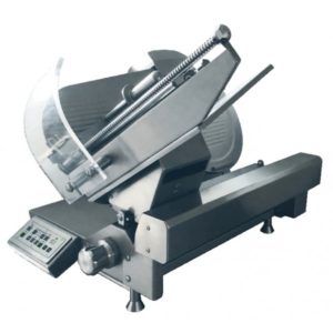 Trancheur étanche à pignon automatique, viande, en inox aisi 304, 370 W