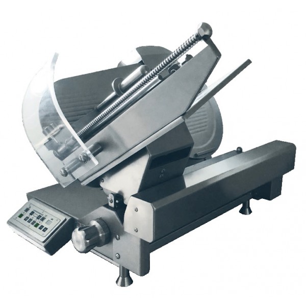 Trancheur étanche à pignon automatique, viande, en inox aisi 304, 370 W