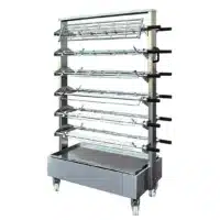 Rack à broches pour rôtissoire