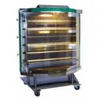 Rôtissoire à broche gaz vert