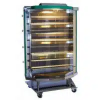 Rôtissoire à broche gaz vert