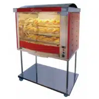 Rôtissoire Professionnelle à Balancelle FUSION7C sur Châssis