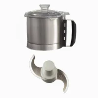 Accessoire cutter (cuve, couvercle, couteau) pour combiné Cutter & Coupe-légume modèles R 401 / R 402 / R 402 V.V.