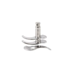 Couteau inox denté 2 lames pour cutters de table R 8