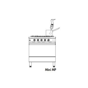 Mixer plongeant, mini MP 240 V.V., Longueur totale avec tube : 520 mm, Ø 78 mm