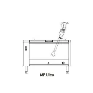 Mixer plongeant, large MP Ultra modèle MP 350 Ultra, Longueur totale avec tube : 725 mm, Ø 125 mm