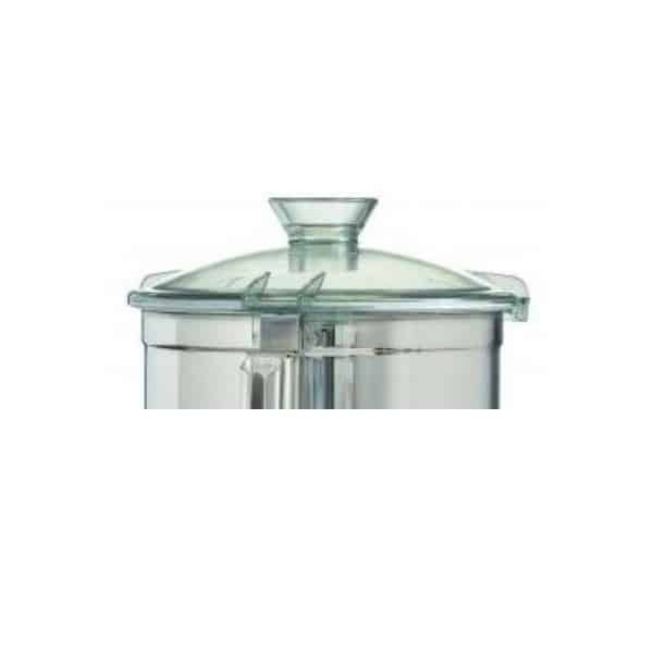 Cutter de table modèle R 6, triphasé 400V /50 / 3, 2 vitesses, Capacité cuve 7 litres, L 280 x P 350 x H 520 mm