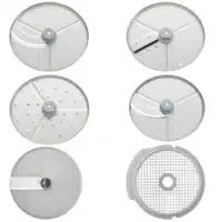 Pack de 6 disques pour le modèle CL 40 uniquement: Eminceur, Râpeur, Bâtonnet, Macédoines