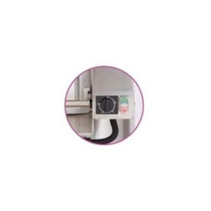 Eplucheuse professionnelle EP 10 inox combinée, Débit 280 Kg/h, Triphasé 400V/50/3 , L 592 x P 481 x H 1130 mm