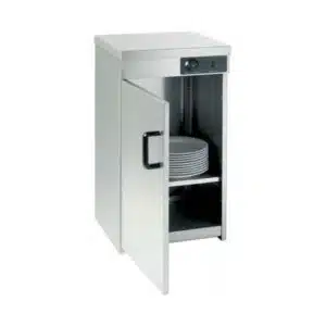 Armoire chauffe-assiettes 1 porte, avec une puissance de 0,4 Kw