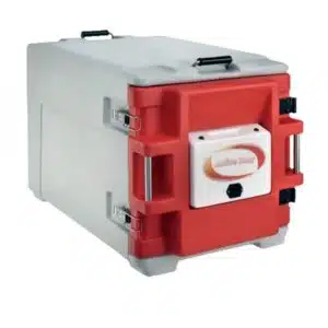 Coffre isotherme avec porte chauffante analogique, type AF12, 1 conteneur sans chariot