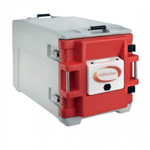 Coffre isotherme avec porte chauffante analogique, type AF12, 1 conteneur sans chariot