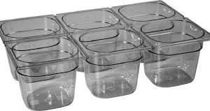 Bac et couvercle copolyesther "Tritan™"