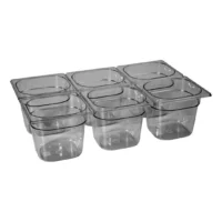 Bac gastronorme en copolyesther "Tritan™" sans Bisphénol A type GN1/9